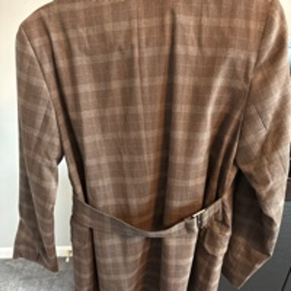 Women's‎ Ganni Brown Plaid Blazer Size M - Picture 3 of 9
